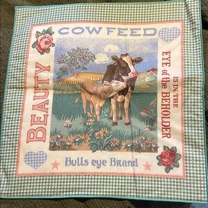Sow and Pig Chow Decorative Bird Feed Napkins